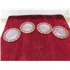 Image 9 : 14 Pieces Pressed Glass 1902 Mahattan Pattern