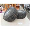 Image 1 : 2 Lawn Tractor Tires With Rims 18 X 8.5 X 8