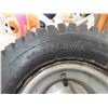 Image 4 : 2 Lawn Tractor Tires With Rims 18 X 8.5 X 8