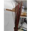 Image 3 : Vase With Willow & Bambo 47" Height 
