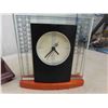 Image 2 : Frank Lloydwright Desk Clock, Silver Bamboo Alarm Clock, 