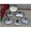 Image 10 : Vintage Roaster, Enamel Pots, Pie Plate, Fry Pan, Lots 
