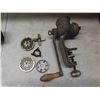 Image 2 : Vintage Meat Grinder & Fan 