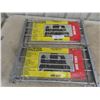 Image 1 : 2 Window Guards 24'' - 40'' W x 11 3/4'' - 26'' High New Old Stock  