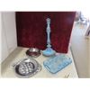 Image 2 : Vintage Lucite Grapes , Ceramic Basket, Trays, Plastic 