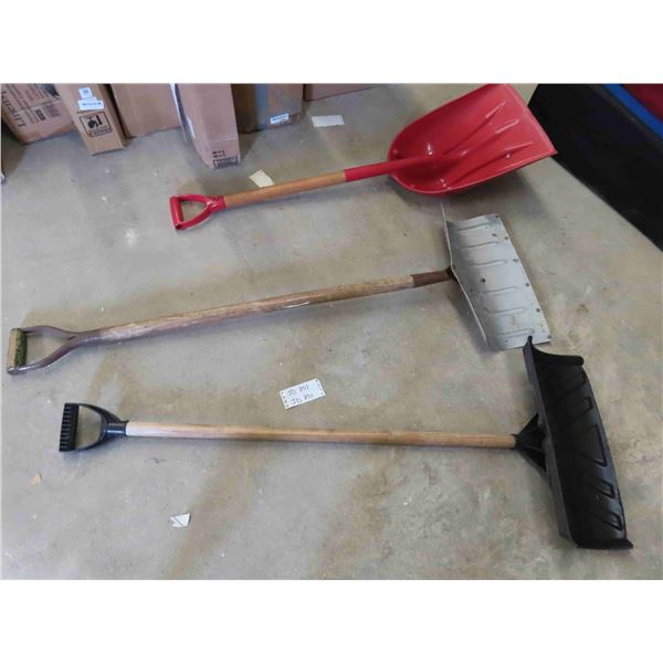 3 Shovels: Scoop & Snow
