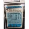Image 3 : Graded Mats Naslund Montreal Canadiens Card 