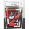 Image 3 : Graded Peter Forsberg Z Team Colorado Avalanche Card 