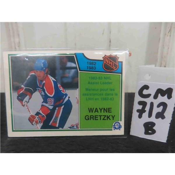 Wayne Gretzky Edmonton Oilers Card 