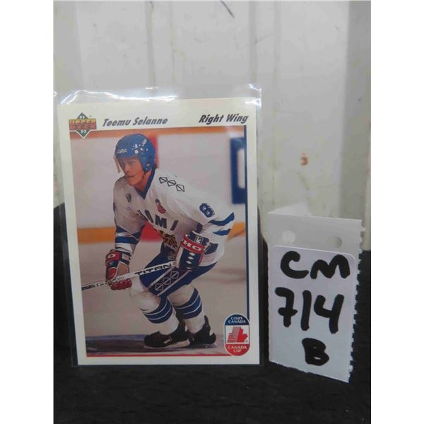 Teemu Selanne Rookie Card 