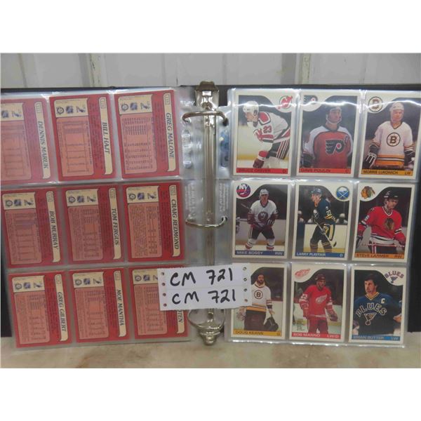 1985/86 O Pee Chee Near Complete Set , 247/264 Cards.