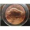 Image 2 : 1 Ounce Copper Coin 