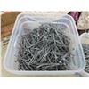 Image 2 : 2 Pails of Nails 3 1/2 "
