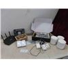 Image 1 : 3 Deco Speakers, Dlink, Netgear Router Networking 