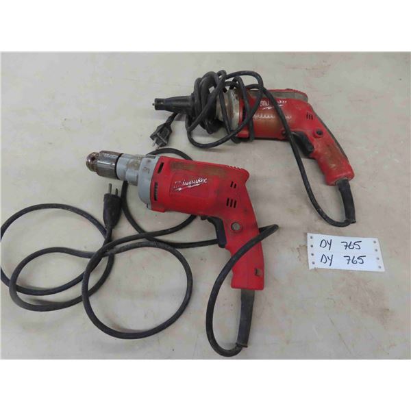 2 Milwuakee Power Tools: Drywall Gun, 1/2 Drill
