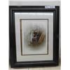 Image 2 : 2 Framed Pictures of Trains, Largest 22 X 18