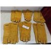 Image 1 : New 6 Pairs Horizon Cowhide Work Gloves