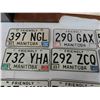 Image 2 : 12 Manitoba Licence Plates