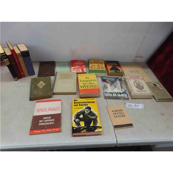 Variety of German Books