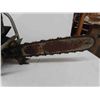 Image 2 : Vintage Clinton Gas Chain Saw With 19" Blade