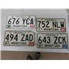Image 3 : 12 Manitoba Licence Plates