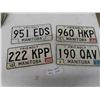 Image 4 : 12 Manitoba Licence Plates