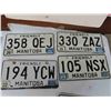 Image 2 : 13 Manitoba License Plates + 4 Trailer Plates 