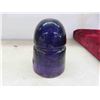 Image 3 : Purple Telephone Glass Insulator