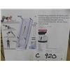 Image 1 : Foldable Pilates Reformer Ab Machine with Automatic Rebound 