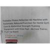 Image 3 : Foldable Pilates Reformer Ab Machine with Automatic Rebound 