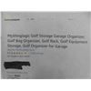 Image 3 : Mythinglogic Golf Storage Garage Organizer, Golf Bag Organizer