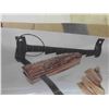 Image 3 : Xverycan Wall Mounted Kindling Splitter, Heavy Duty Steel Firewood 