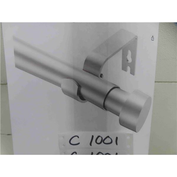 Adjustable Curtain Rods for Windows 16 to 88'', 