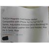 Image 3 : TUCCH Magnetic Card Holder Wallet Compatible with