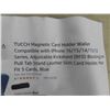 Image 3 : TUCCH Magnetic Card Holder Wallet Compatible with 
