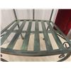 Image 4 : Wrought Iron Style Chair with Royal Red