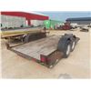 Image 4 : Bumperhitch Flattdeck Trailer with 13ft Deck Tandem 5000lbs