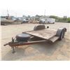 Image 7 : Bumperhitch Flattdeck Trailer with 13ft Deck Tandem 5000lbs