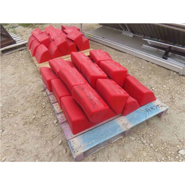 (20) 8'' x 12'' Elevator Buckets, Repurpose to Parts Bins or 