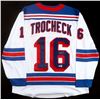 Image 1 : VINCENT TROCHECK SIGNED NEW YORK RANGERS JERSEY - AJ COA