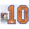Image 2 : WALT FRAZIER SIGNED NEW YORK KNICKS JERSEY - JSA COA