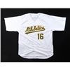 Image 3 : JASON GIAMBI SIGNED AND INSCRIBED OAKLAND ATHLETICS JERSEY AWM COA