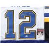 Image 2 : ADAM OATES SIGNED ST. LOUIS BLUES JERSEY - JSA COA