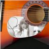 Image 1 : TAYLOR SWIFT SIGNED ACOUSTIC GUITAR - JSA COA