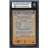 Image 2 : BRETT HULL SIGNED TRADING CARD BECKETT AUTO CIA