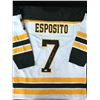 Image 1 : PHIL ESPOSITO SIGNED JERSEY 5 STAR COA