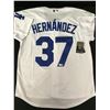 Image 1 : TEOSCAR HERNANDEZ SIGNED LOS ANGELES DODGERS JERSEY - ACE AUTHENTICS COA