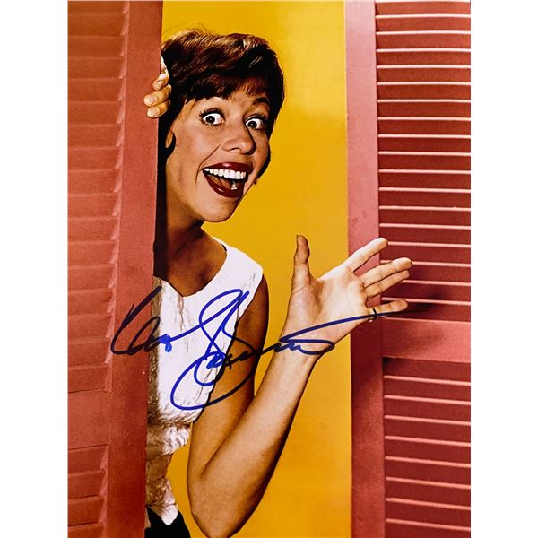 Carol Burnett signed photo