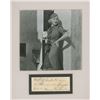 Image 1 : Dead Man Walk Mary Carlisle signed note