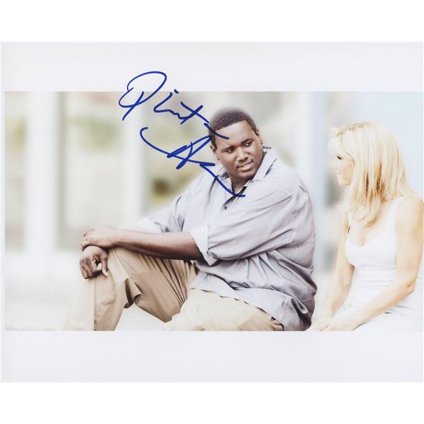The Blind Side Quinton Aaron signed photo